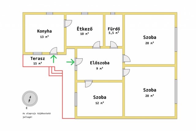 Eladó családi ház, Jászfényszarun 45.99 M Ft, 3+1 szobás