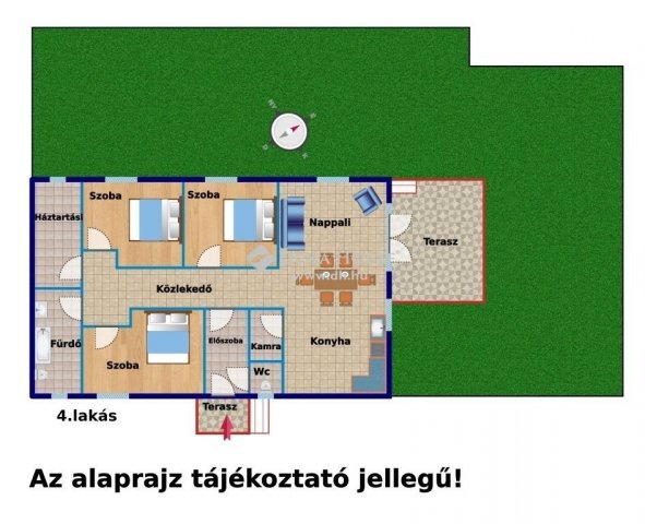 Eladó ikerház, Monoron 87.7 M Ft, 4 szobás / költözzbe.hu