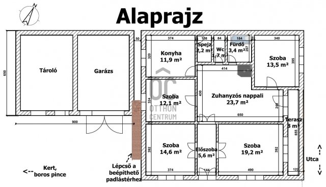 Eladó családi ház, Szomolyán 19.99 M Ft, 5 szobás