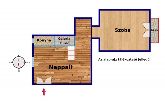 Eladó téglalakás, Budapesten, VI. kerületben 95 M Ft, 2 szobás