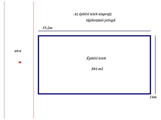 Eladó telek, Lajosmizsén 6.4 M Ft / költözzbe.hu