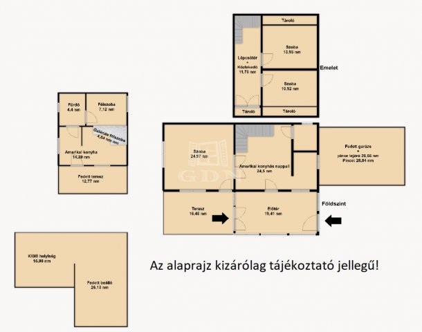 Eladó családi ház, Turán 36 M Ft, 3 szobás