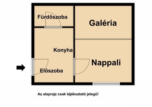 Eladó téglalakás, Budapesten, VI. kerületben 52 M Ft, 1 szobás