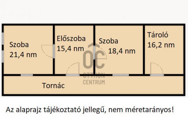 Eladó családi ház, Tápiószentmártonon 10.8 M Ft, 2 szobás