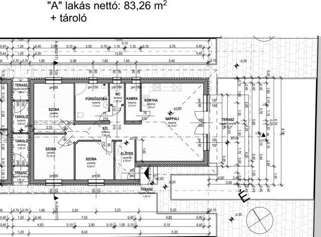 Eladó ikerház, Szigetszentmiklóson 80 M Ft, 4 szobás