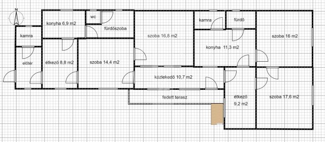 Eladó családi ház, Palotabozsokon 41.9 M Ft, 5+1 szobás