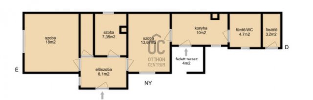 Eladó családi ház, Osztopánon 8.99 M Ft, 3 szobás