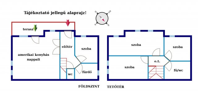 Eladó ikerház, Velencén 95 M Ft, 5 szobás / költözzbe.hu