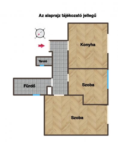 Eladó téglalakás, Budapesten, XIV. kerületben 77 M Ft, 2 szobás