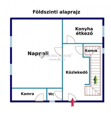 Eladó ikerház, Kecskeméten 59.9 M Ft, 3 szobás