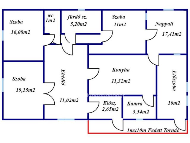 Eladó családi ház, Kocsordon 35.6 M Ft, 3 szobás