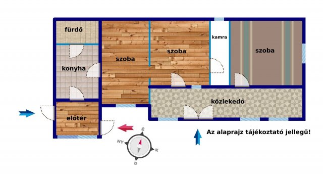 Eladó családi ház, Balatonkenesén 45 M Ft, 3 szobás