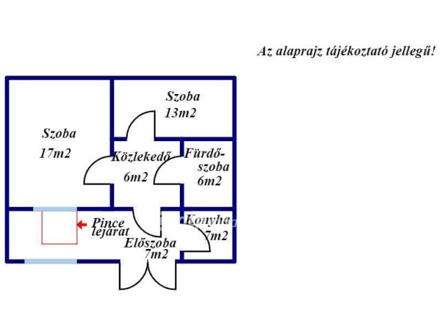 Eladó téglalakás, Békésen 11.5 M Ft, 2 szobás