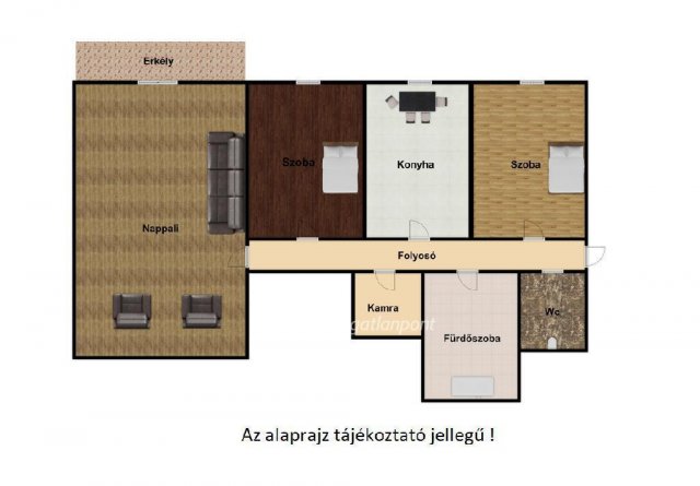 Eladó téglalakás, Nyíregyházán 42.99 M Ft, 1+1 szobás