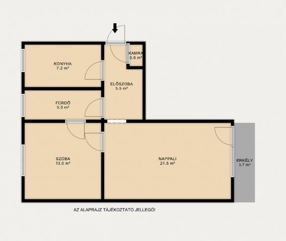 Eladó téglalakás, Tatabányán 30.3 M Ft / költözzbe.hu