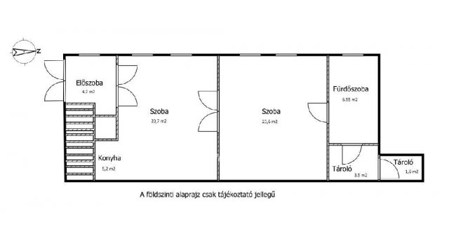 Eladó téglalakás, Budapesten, VI. kerületben, Hegedű utcában