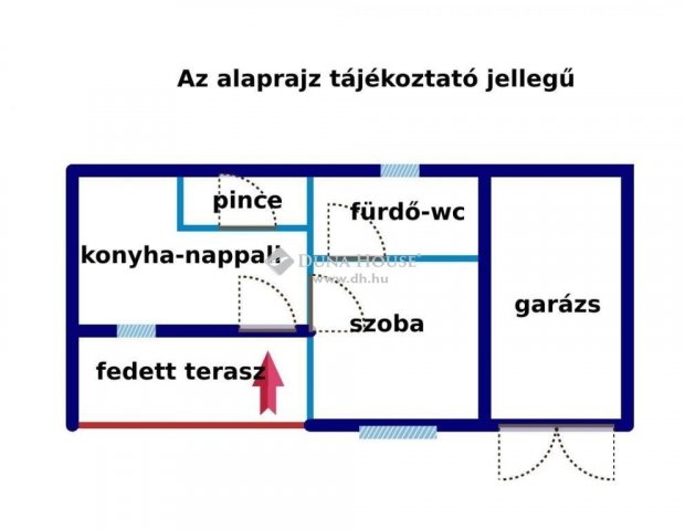 Eladó nyaraló, Várpalotán 13.5 M Ft, 1 szobás