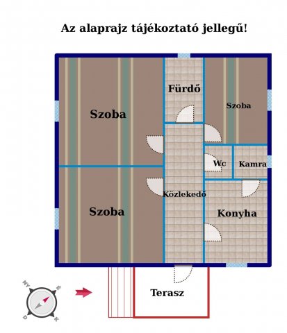 Eladó családi ház, Toronyon 28 M Ft, 3 szobás