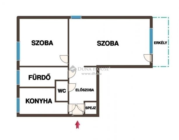 Eladó téglalakás, Budapesten, X. kerületben 72.5 M Ft, 2 szobás