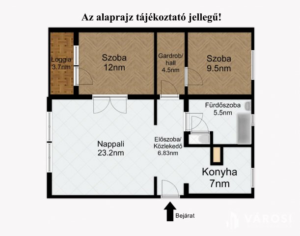 Kiadó téglalakás, albérlet, Szegeden 180 E Ft / hó, 3 szobás