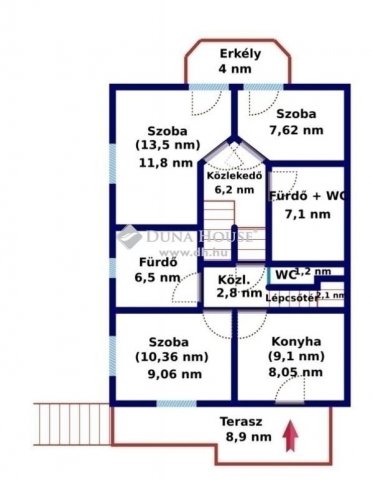 Eladó ikerház, Budapesten, XXII. kerületben 119.9 M Ft, 4 szobás