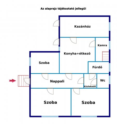 Eladó családi ház, Pilisen 41 M Ft, 4 szobás