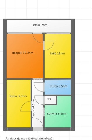 Eladó panellakás, Salgótarjánban, Meredek utcában 23.9 M Ft