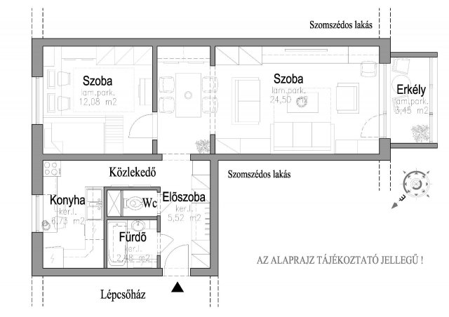 Eladó panellakás, Hódmezővásárhelyen 28.9 M Ft, 2 szobás