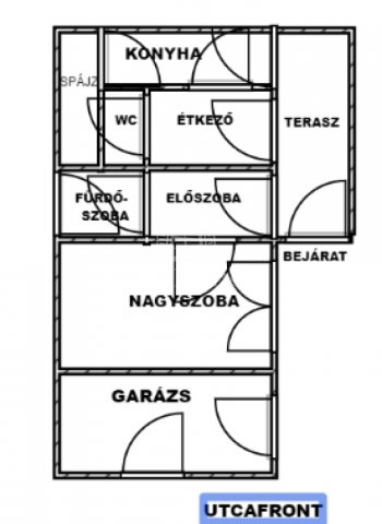 Eladó családi ház, Érden 48.5 M Ft, 1 szobás