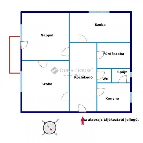 Eladó téglalakás, Debrecenben 77 M Ft, 3 szobás