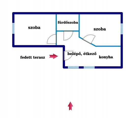 Eladó családi ház, Kecskeméten, Bogovics közben 45.2 M Ft