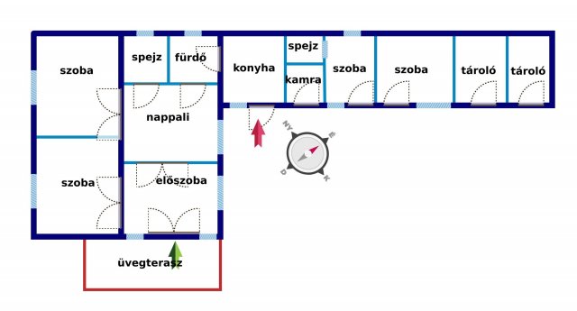 Eladó családi ház, Lakitelken 32 M Ft, 3 szobás