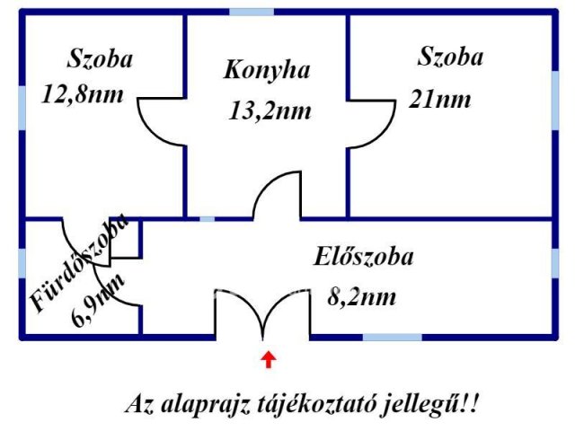 Eladó családi ház, Jászberényben 17 M Ft, 2 szobás