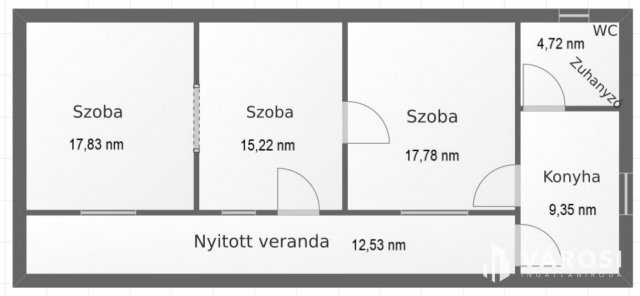 Eladó családi ház, Érsekvadkerten 14.9 M Ft, 3 szobás