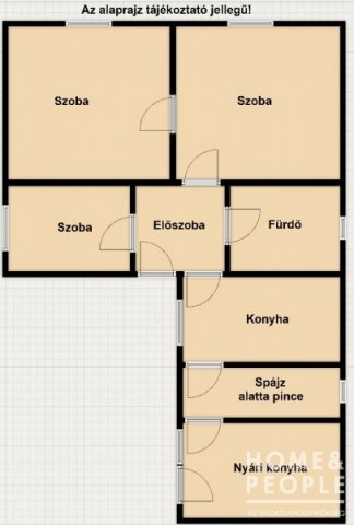 Eladó családi ház, Kübekházán 42 M Ft, 3 szobás