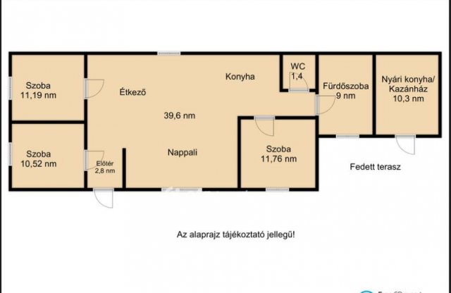 Eladó családi ház, Tégláson 56 M Ft, 3 szobás