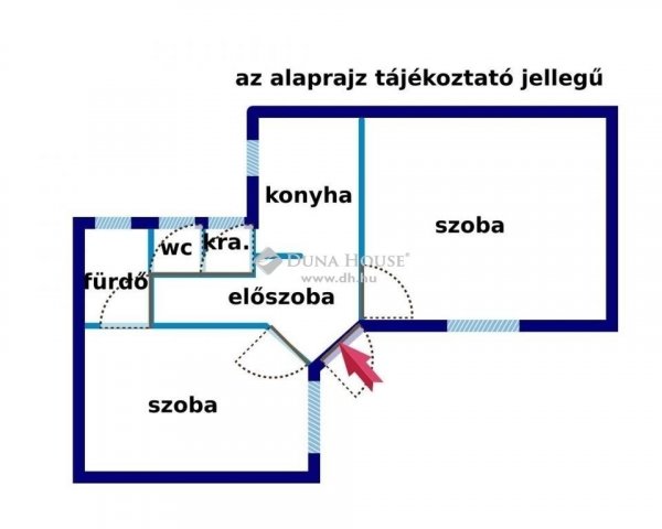 Eladó téglalakás, Budapesten, VI. kerületben 105 M Ft, 2 szobás