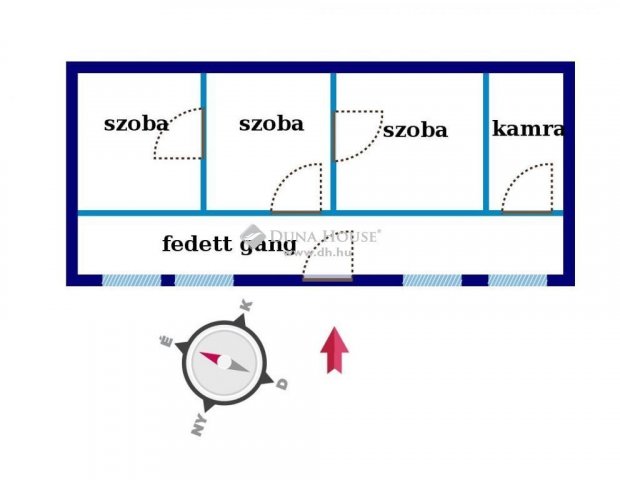 Eladó családi ház, Kiskunhalason 11.7 M Ft, 3 szobás