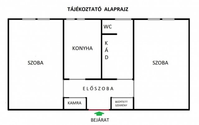 Eladó téglalakás, Budapesten, IX. kerületben, Dési Huber utcában