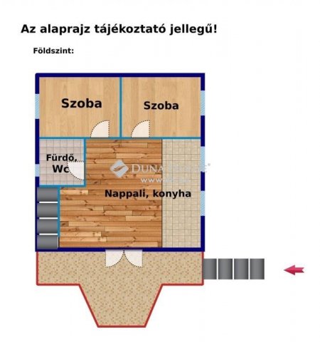 Eladó családi ház, Balatonkenesén 75 M Ft, 2 szobás