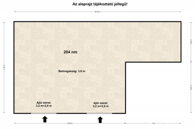 Kiadó ipari ingatlan, Békéscsabán 270 E Ft / hó