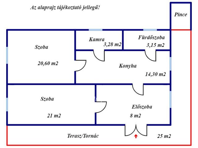 Eladó családi ház, Nagykállóban 17 M Ft, 2 szobás