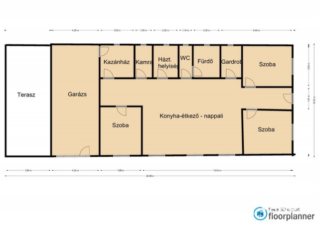 Eladó családi ház, Debrecenben 99.99 M Ft, 4 szobás