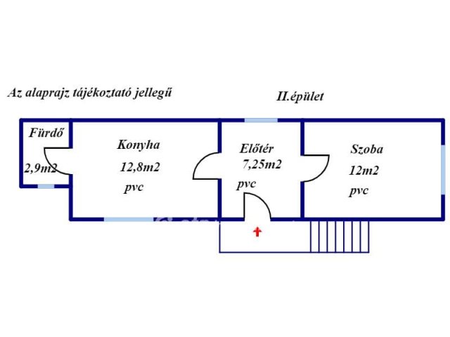 Eladó családi ház, Somoskőújfalun 12 M Ft, 2 szobás