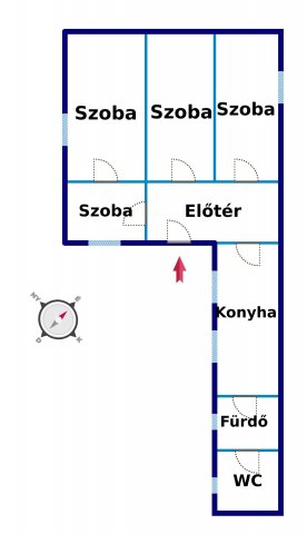 Eladó családi ház, Kiskunfélegyházán 16.9 M Ft, 4 szobás