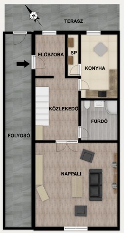 Eladó családi ház, Szolnokon 52.9 M Ft, 4 szobás