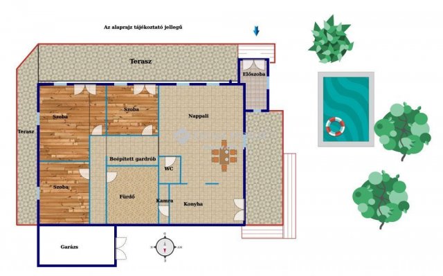 Eladó családi ház, Pátyon, Mézeshegy utcában 149.9 M Ft