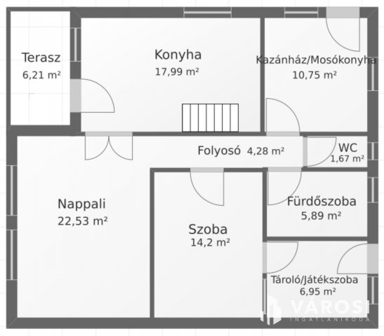 Eladó családi ház, Érsekvadkerten 35 M Ft, 7+1 szobás