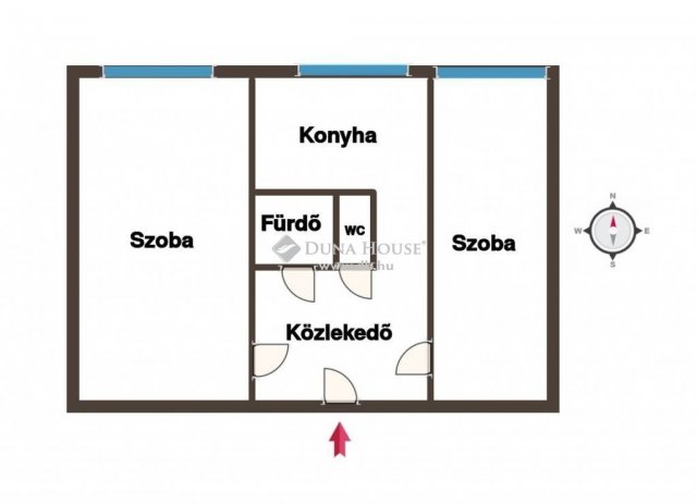 Eladó panellakás, Kecskeméten 35.7 M Ft, 2 szobás