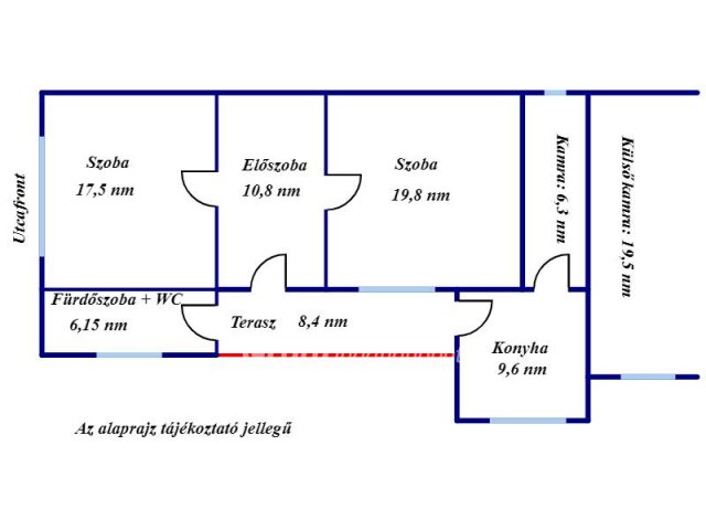 Eladó családi ház, Szászbereken 13.69 M Ft, 2+1 szobás